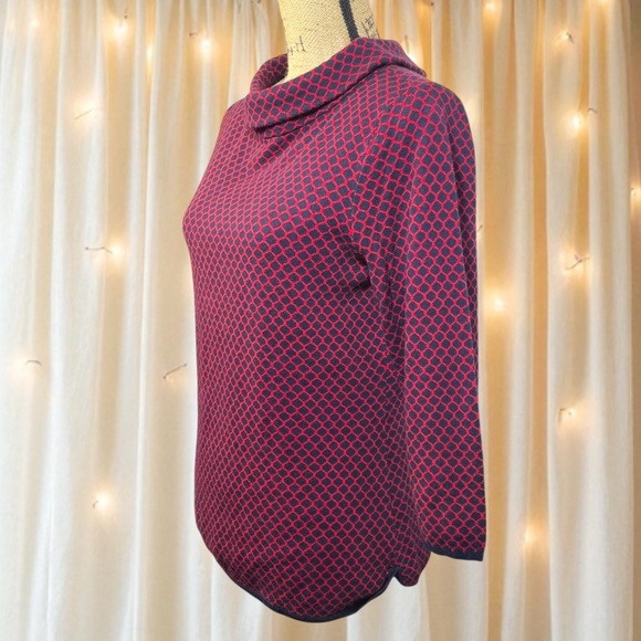 Talbots Cowl Neck Sweater Top - Picture 2 of 4